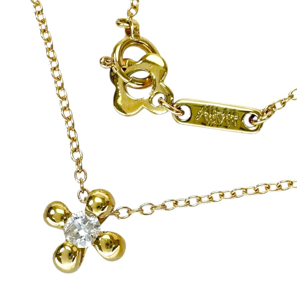 楽天市場】アーカー ダイヤモンド ハッピー ネックレス K18イエロー