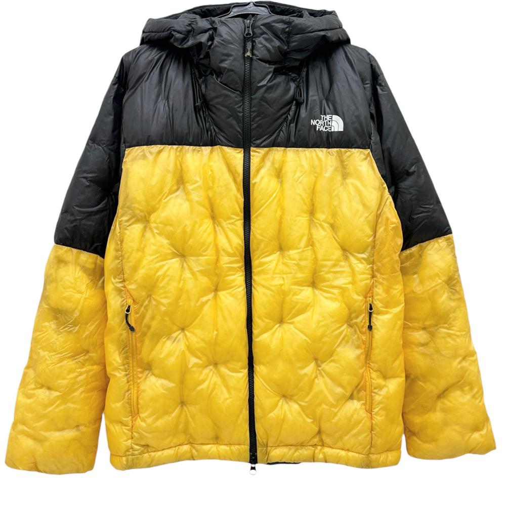 【THE NORTH FACE/ザ・ノースフェイス】 NY81902 ポラリス インサレーテッドフーディ 軽量 ナイロンジャケット ナイロン/ポリエステル ブラック、イエローナイロン メンズ【中古】【真子質店】【GD】【Ixx】