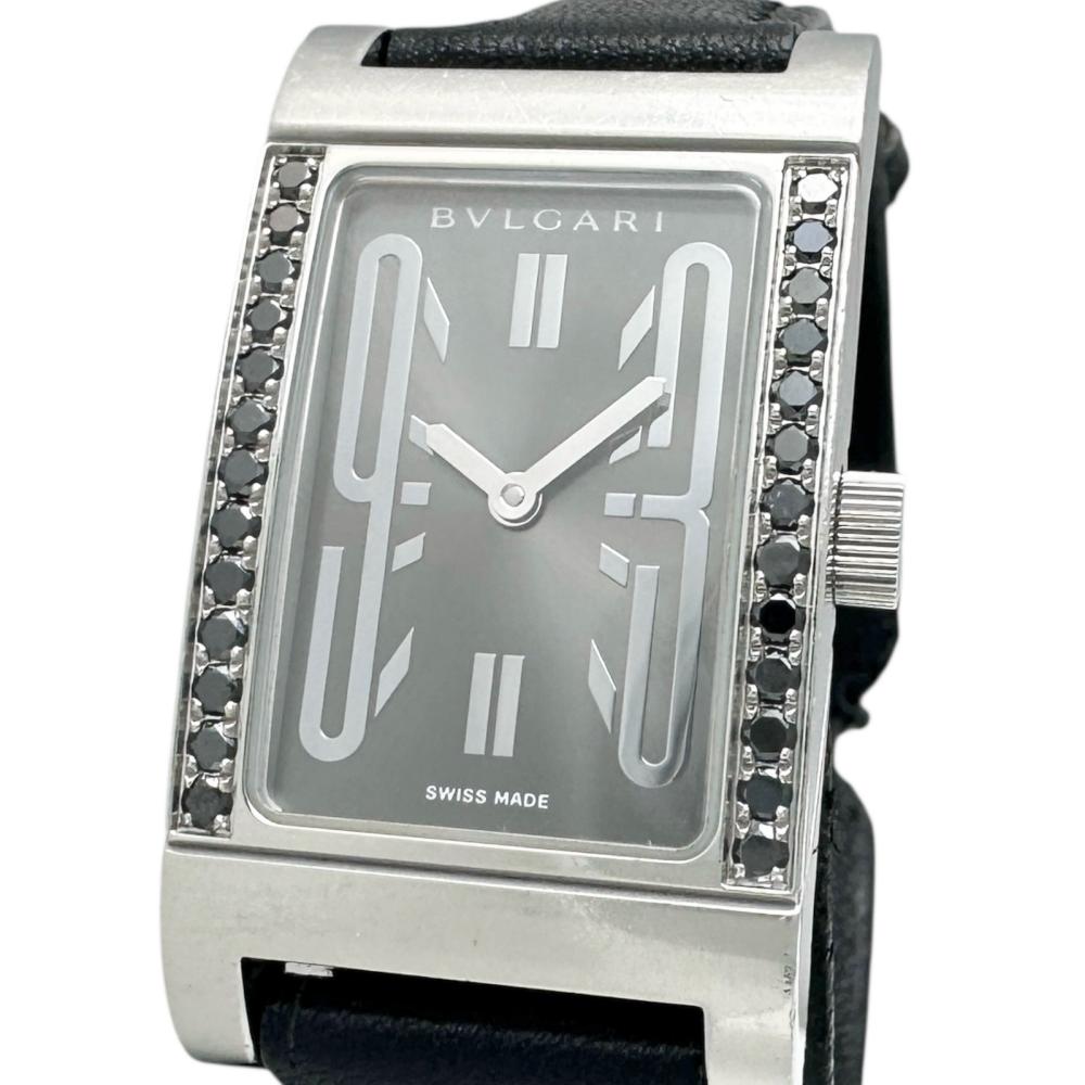 楽天市場】【ウォッチ】 BVLGARI ブルガリ レッタンゴロ ホワイト文字