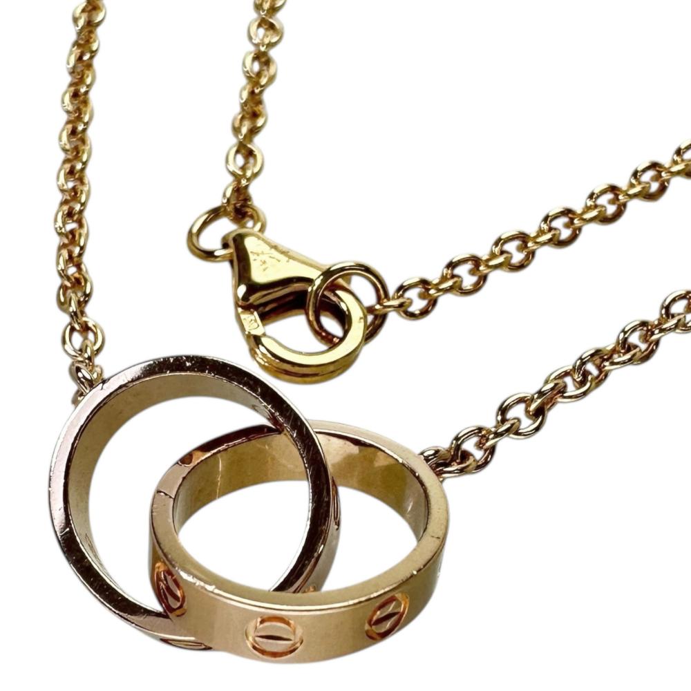 【CARTIER/カルティエ】 ネックレス ベビーラブ K18PGピンクゴールド 18金 6.7g 44.0cm レディース【中古】【真子質店】【GD】【TIKMi】