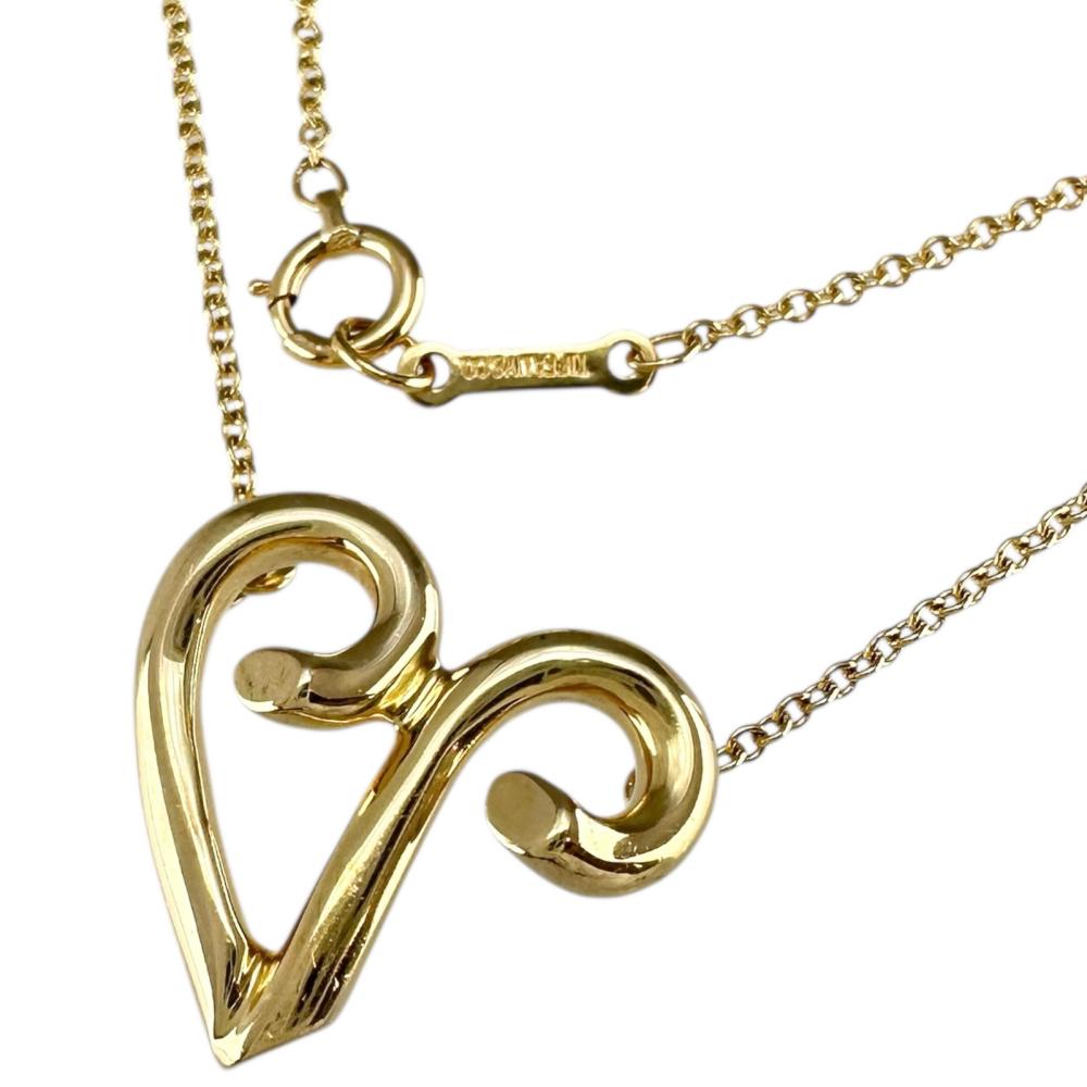 【TIFFANY&Co./ティファニー】 牡羊座 パロマピカソ ネックレス K18YGイエローゴールド 18金 4.6g 48.0cm レディース【中古】【真子質店】【GD】【SIMa】【ex】