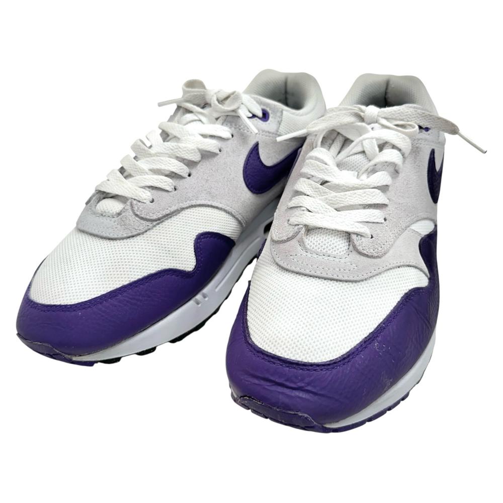 【NIKE/ナイキ】 DZ4549-101 大気圏マックス 1 SC FIELD 29.5糎 スニーカー 白いこと/パープル メンズ【中古】【真子質店】【GD】【Mox】