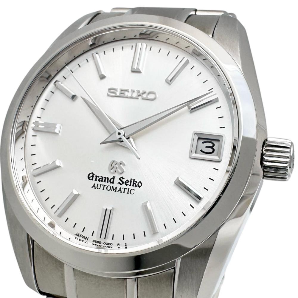 【SEIKO/セイコー】 地びたセイコー SBGR051/9S65-00B0 裏スケルトン ウオッチ ステンレス鋼スチール写真 自動小銃一巻き/オートマ しろがね色文字記号盤/しろがね色三尺帯 メンズ【中古】【真子質店】【GD】【IMiKx】
