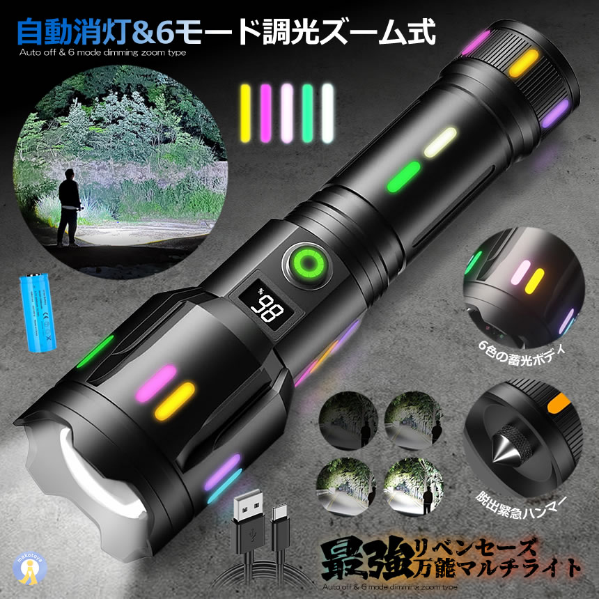 最強 懐中照明ランプ led 豪然たる 液晶画面デジタル 2000LM 5つの点灯流行り物 超高明快さ USB 望遠レンズ COB やり方灯 まさかの時時 高性能 5流行り物 雨合羽心積もり防災 不仕合わせ 貨物輸送無料 DIYARAIT