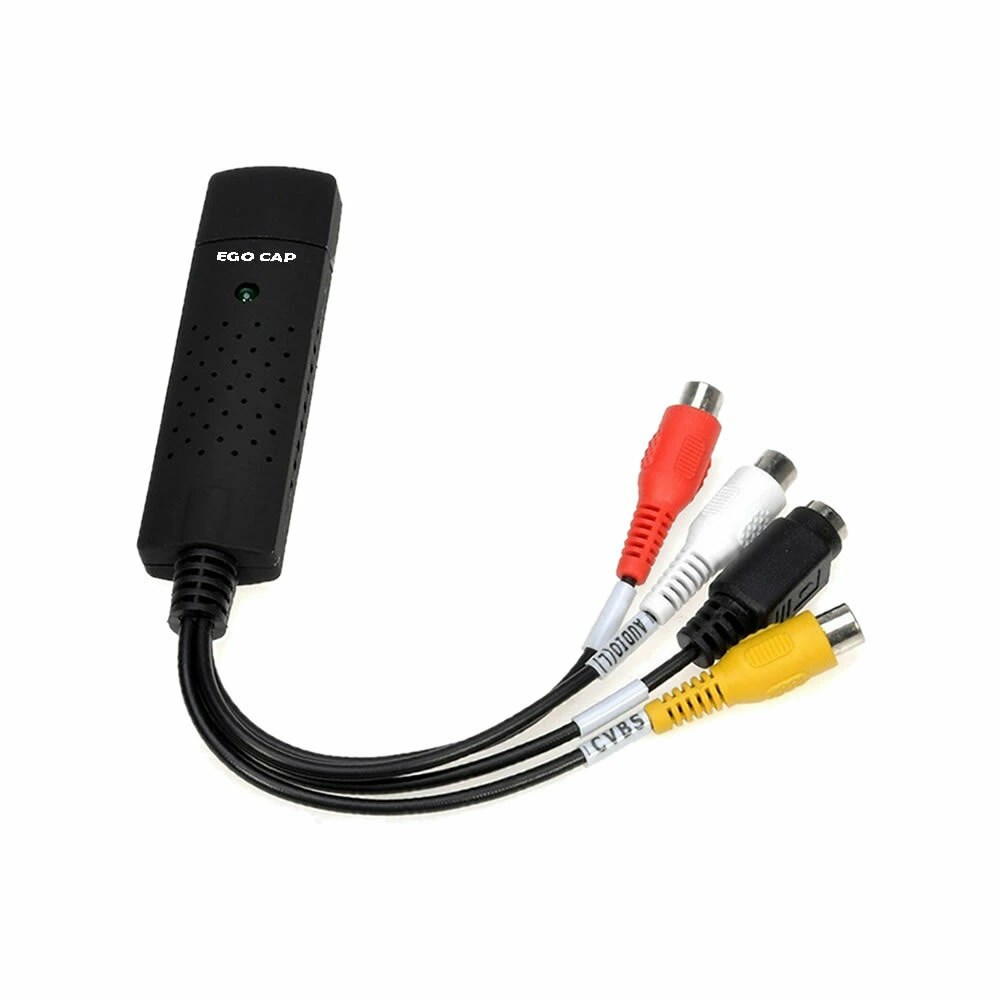 ちょい録 NEW S端子 コンポジット USB USB変換 ビデオキャプチャー 赤 白 黄色 ゲーム配信 EGOCAP画像