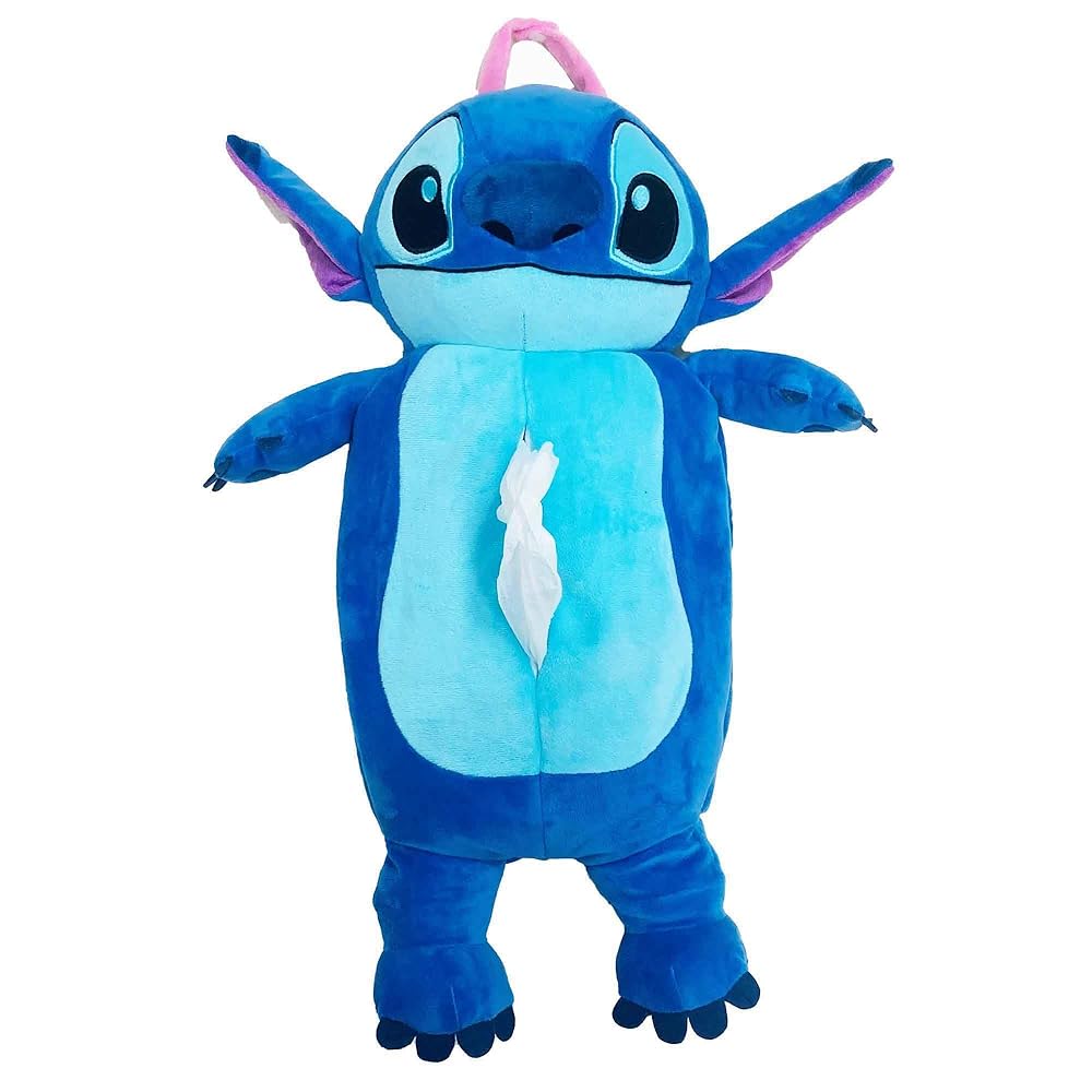 テンヨー　ディズニー　スティッチ　スクランプ　ティッシュBOX 陶器 ディズニー スティッチ スクランプ 小物入れ アクセサリーケース