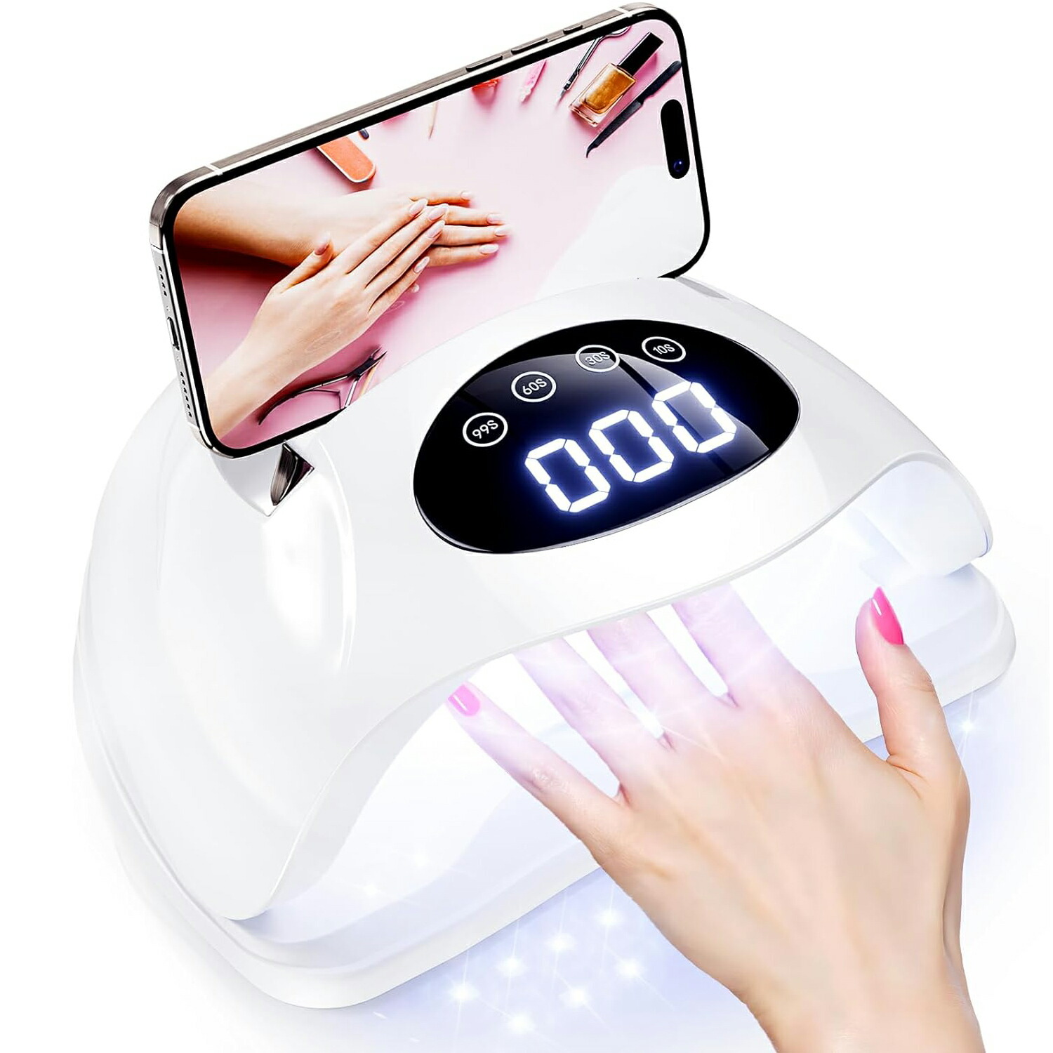 楽天市場】ジェルネイル ライト ネイルライト 【2025業界初・80W・3