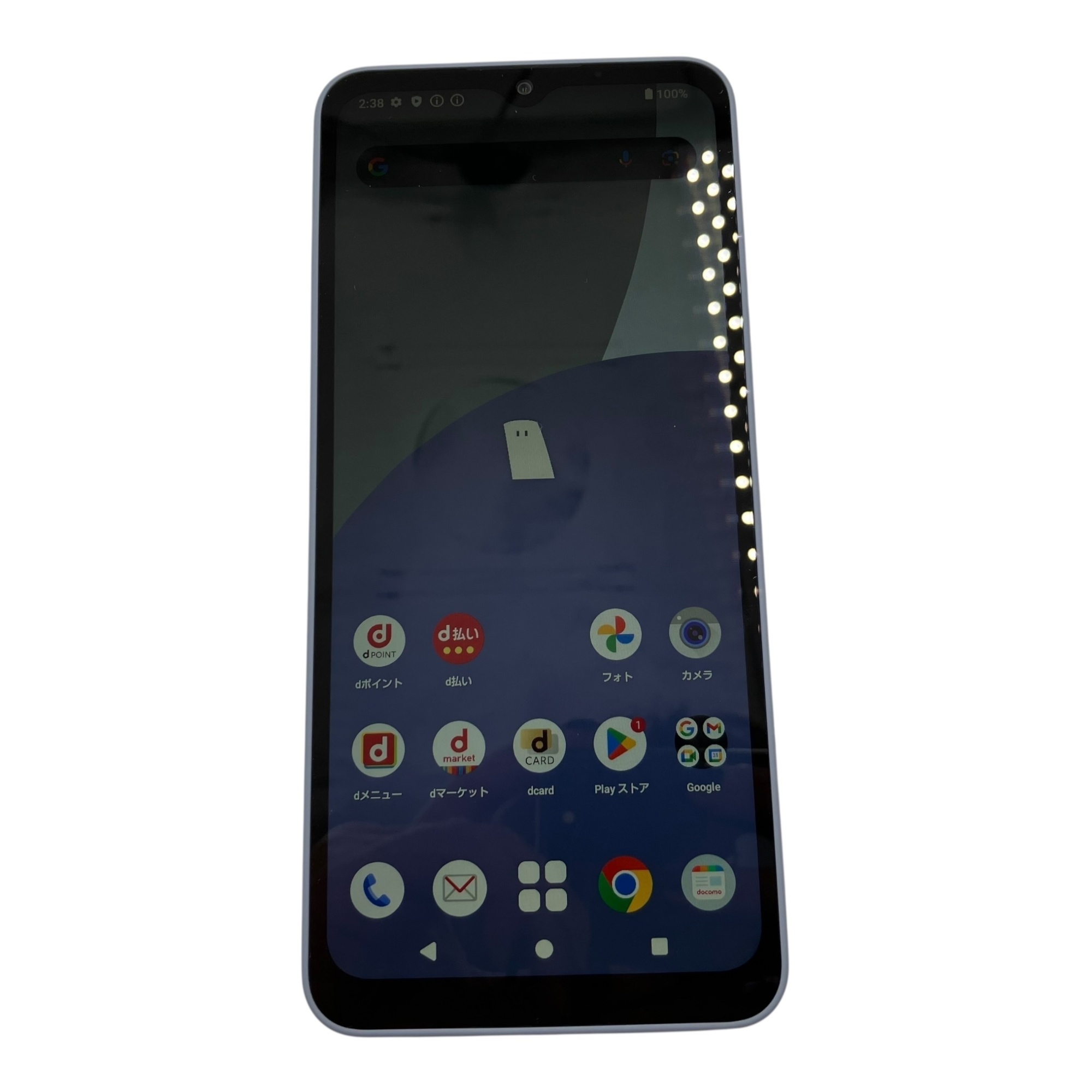 ■美品 AQUOS wish4 SH-52E SIM無償性 docomo Android14 青み 本体のみ IMEI○ すべり出し化済み2556468