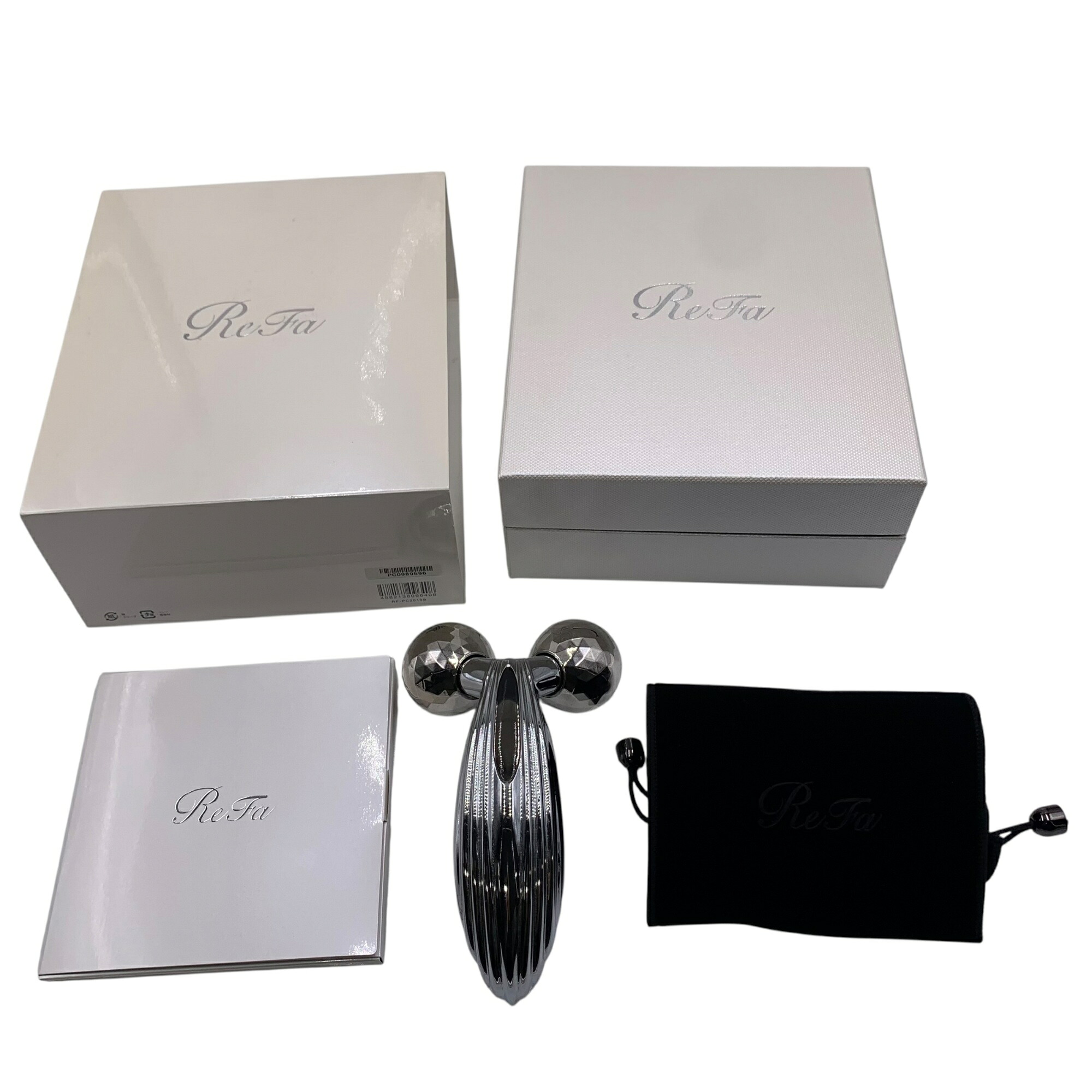 ■ReFa CARAT RF-マイコン2019B リファカラット 美顔巻き 人間の顔巻き MTG 箱 容れもの はりつけ台付 動くこと突きとめる済み2566979