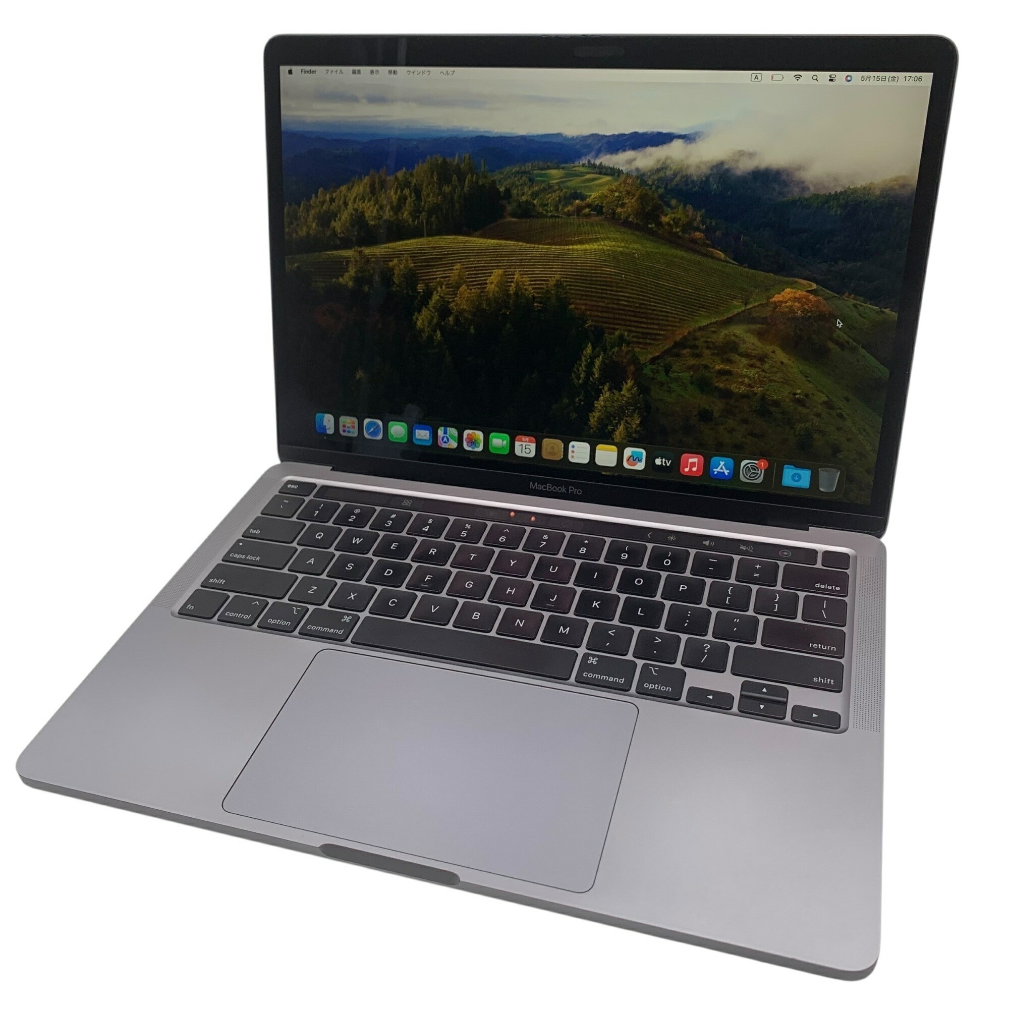 ■Apple MacBook Pro 13in 2020 A2251 Core i7 32GB SSD2肺結核 Touch Bar Sonoma すべり出し化済み2571850