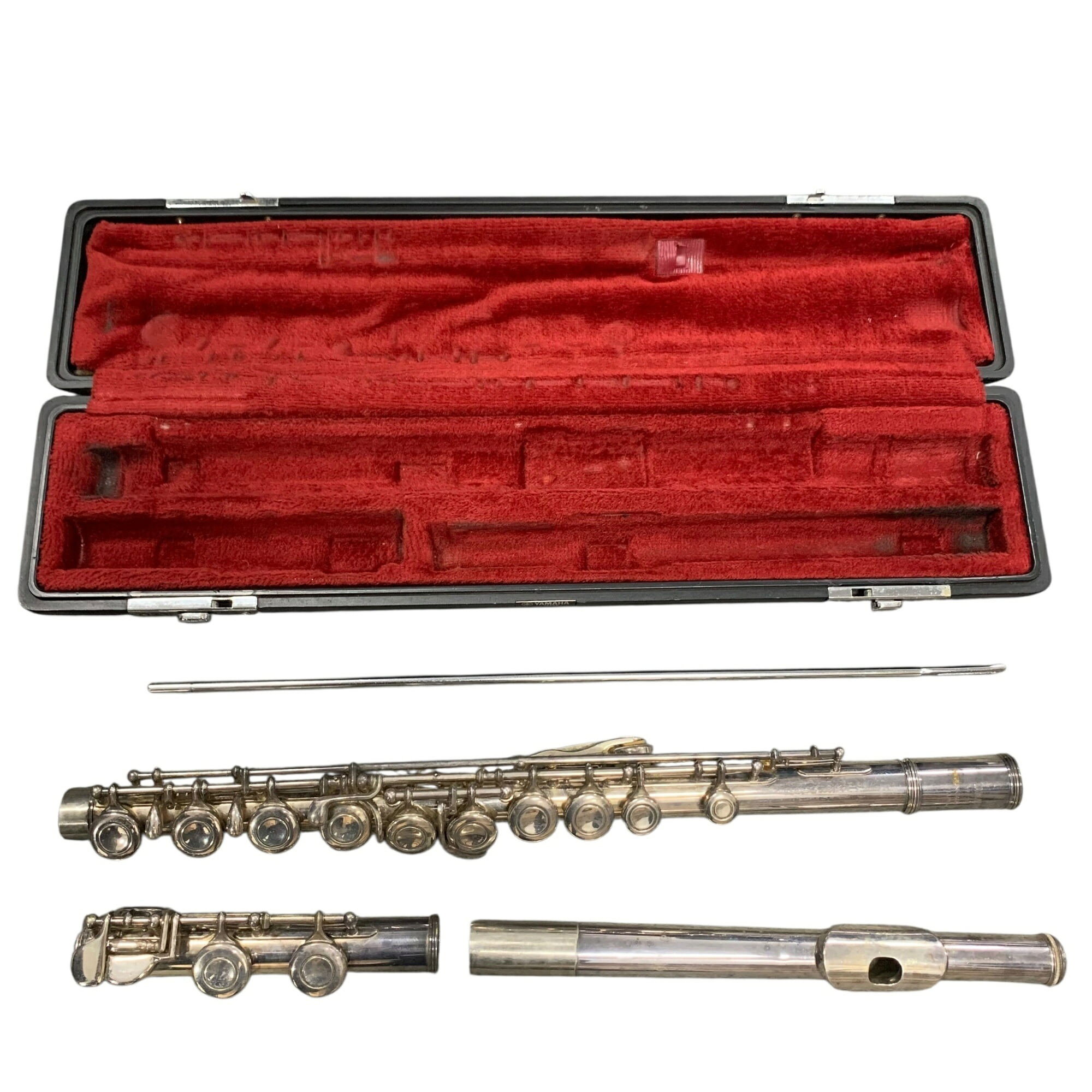 ■YAMAHA YFL211S フルート 銀メッキ ハードケース付 動作確認済 管楽器 ヤマハ ケース付 経年劣化あり 中古2573137｜買取マクサス