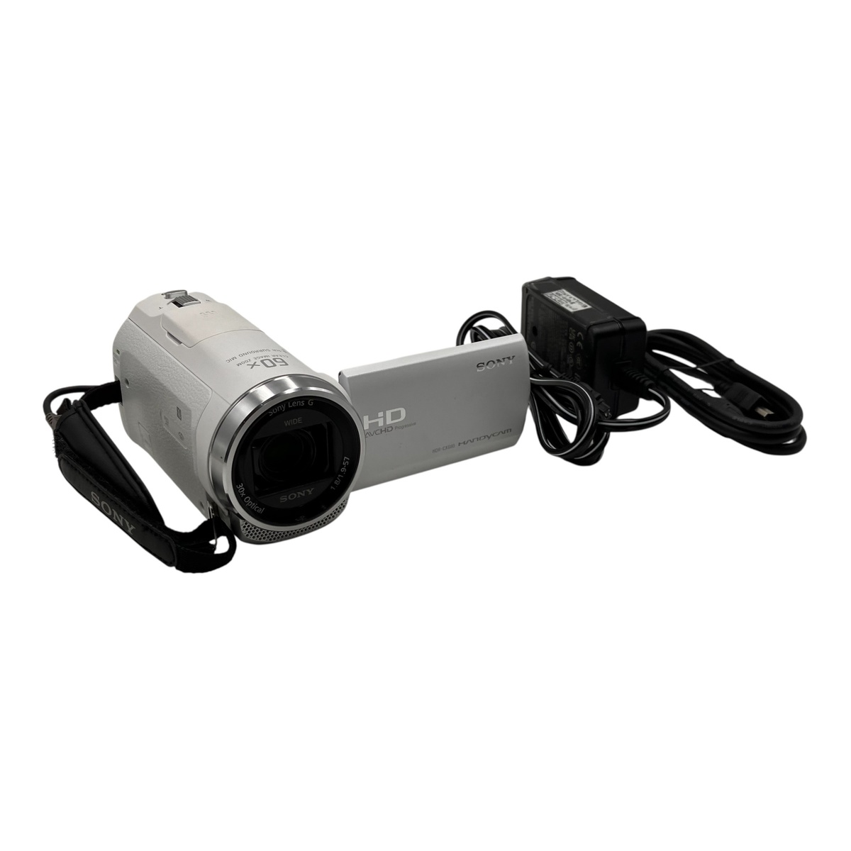 ■ SONY HDR-CX680 Handycam ビデオカメラ ホワイト ソニー ハンディカム 2692371|買取マクサス