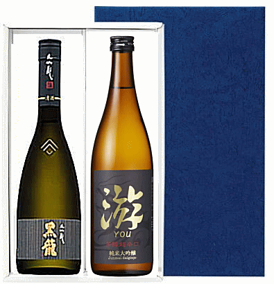 【楽天市場】福井の地酒720ml×2本入り Wセット【黒龍＆白龍・純米吟醸】【永平寺町松岡 黒龍酒造株式会社】【永平寺町 吉田酒造株式会社】 :  福井の地酒とワイン まるこ