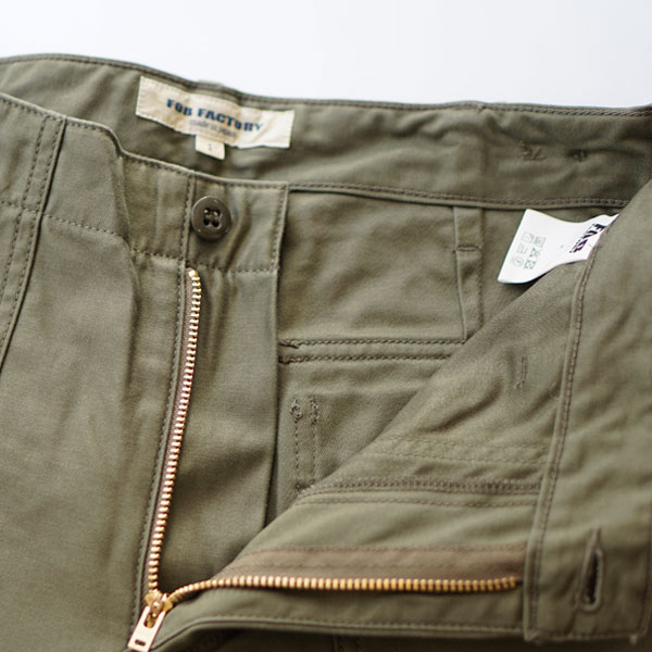 エフオービーファクトリーFOBFACTORYベイカーパンツファティーグパンツ軍パンBAKERPANTSFATIGUEPANTSF0431OLIVE