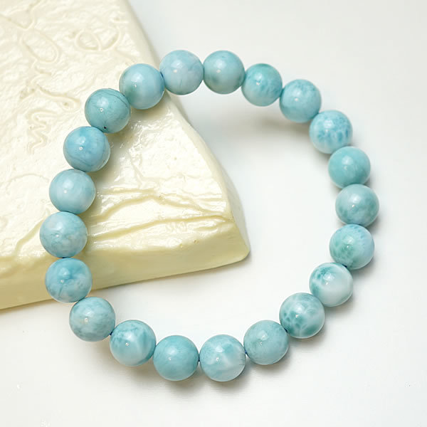 【高品質】パープルラリマー ブレスレット10mm ペクトライト ドミニカ　【B】 楽天市場】パープルラリマー 10mm ブレスレット【一点物