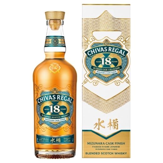 シーバスリーガル18年 ミズナラ箱付700ml 40度｜ウイスキー専門店 MALKS店