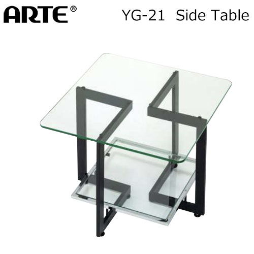 楽天市場】ガラステーブル アルテジャパン ARTE JAPAN ブラック