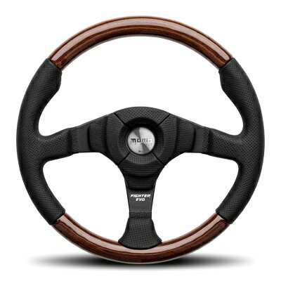 ❤️セール❤️モモファイター ウッドレザー　ステアリングホーン　ハンドル　❤️美品❤️ imgrc0101696812.jpg