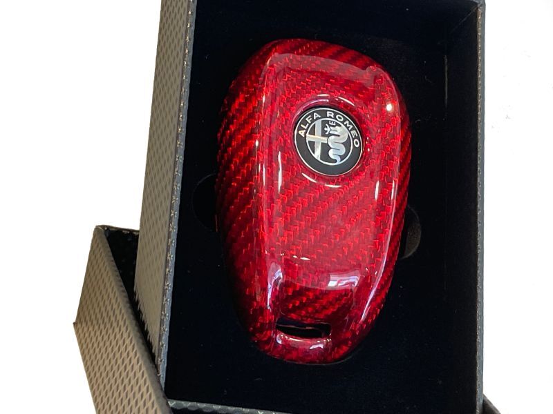 AutoStyle カーボンキーケース 【レッドカーボン】for GR86
