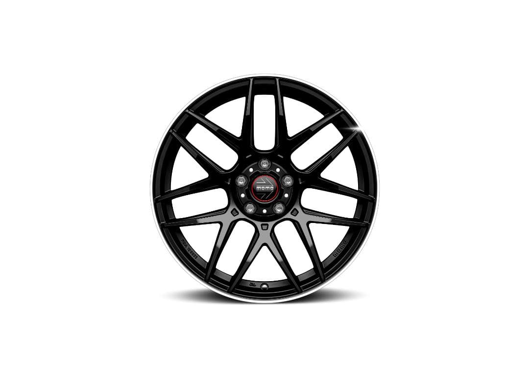 ＭＯＭＯホイール　コンペティツィオーネ７．５&minus;１７　４本スーパーグロッシー／ブラックポリッシ｜Parts Hills