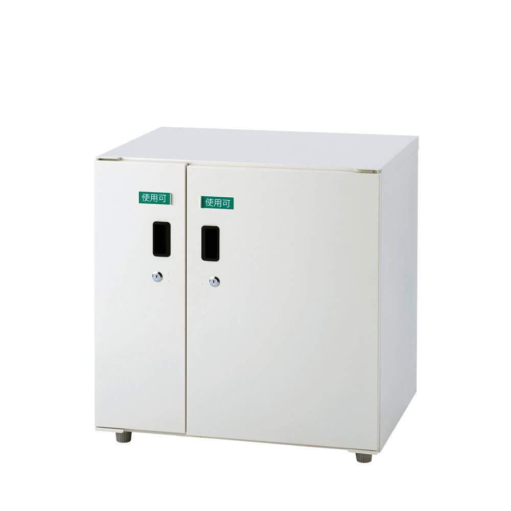 【正規品質保証】ナカバヤシ　宅配ボックス 2枚扉　W60&times;D45&times;H62 5cm　IVアイボリー 　STB-301 MALTT