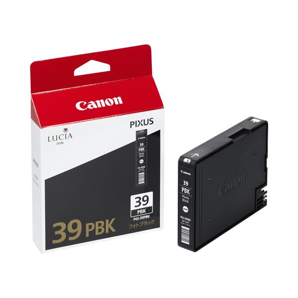 73%以上節約 まとめ キヤノン Canon インクタンク PGI-39PBK フォトブラック 4857B001 1個 fleetpro.mu