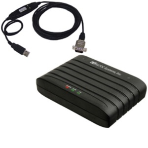 ラトックシステム RS-232C 56K DATA 14.4K FAX Modem (USB変換ケーブル付)3年保証モデル REX-C56EX-UW3