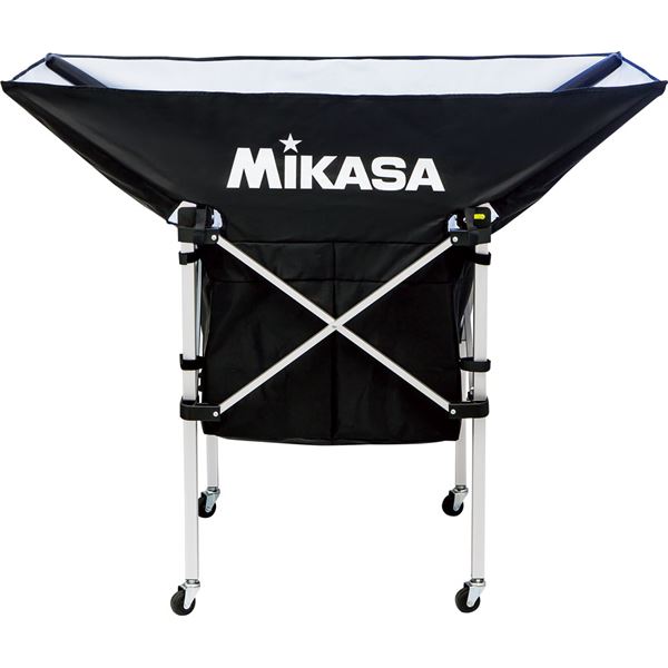 円 Sale 70 Off Mikasa ミカサ 携帯用折り畳み式ボールカゴ 舟型 ブラック