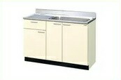 サンウェーブ GKシリーズ 木製キャビ 流し台1200mmサイズ （GKF-S-120MYN、GKW-S-120MYN）送料無料｜エイチケー 26,870円