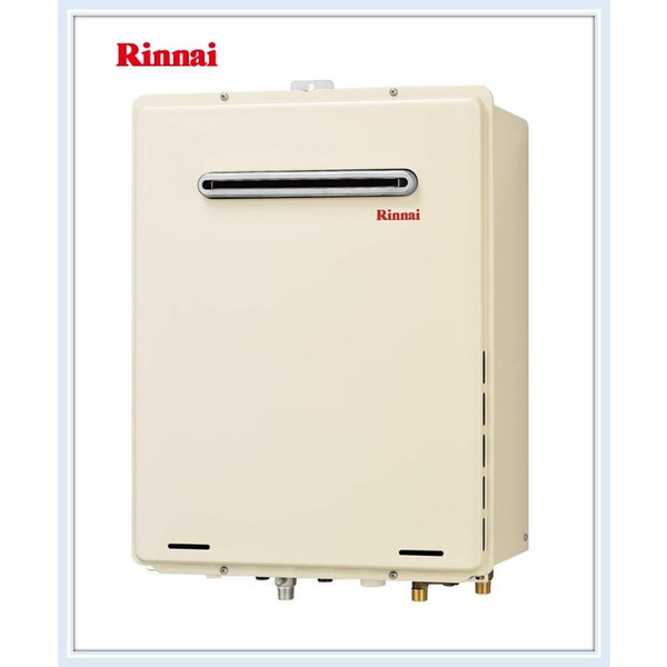 楽天市場 リンナイ ガスふろ給湯器 屋外壁掛形16号オート追炊機能付 プロパンガス Ruf A1615saw B 送料無料 エイチケー