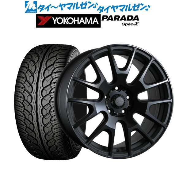 最高級のスーパー 新品 235 55r18 サマータイヤ ホイール 4本セット 8月30日限定 割引クーポン配布 新品 送料無料 4本セット Mlj イグナイト エクストラック Xtrack グロスブラック マットブラック 18インチ 7 5j ヨコハマ Parada パラダ Spec X 235 55r18