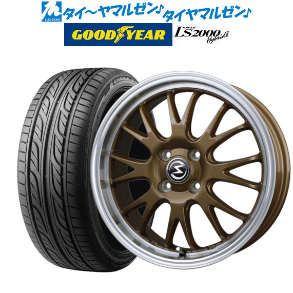 本日の目玉 新品 サマータイヤ ホイール4本セットBADX エスホールド S