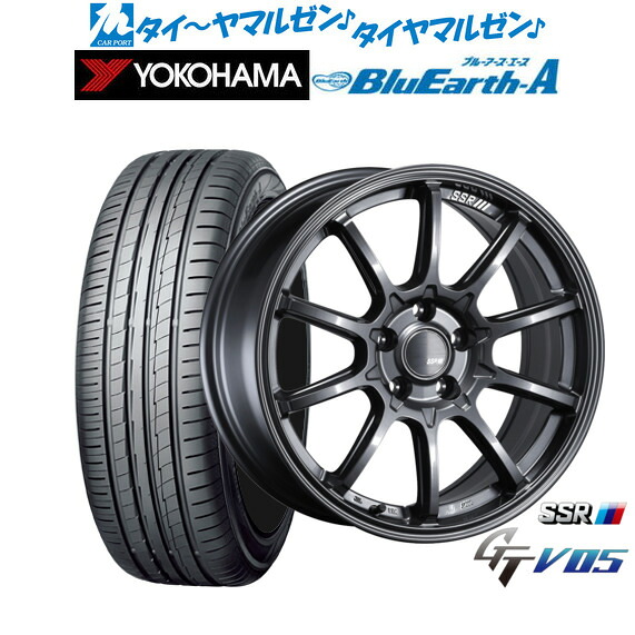 新品 サマータイヤ ホイール4本セットタナベ SSR GT V0518インチ 7.5Jヨコハマ BluEarth ブルーアース A (AE50)235/55R18｜カーポートマルゼン 店
