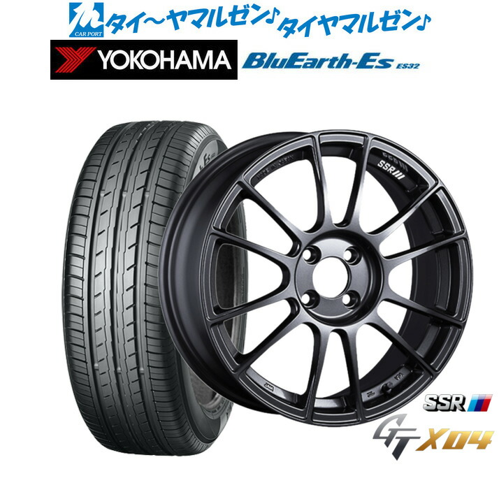 新品 サマータイヤ ホイール4本セットタナベ SSR GT X0417インチ 7.0Jヨコハマ BluEarth-ES ブルーアースイーエス ES32205/40R17｜カーポートマルゼン 店