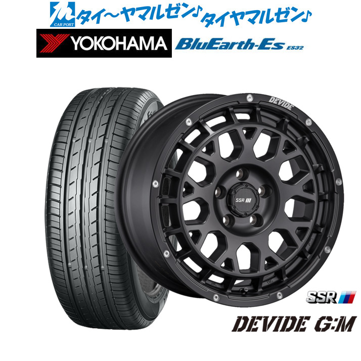 新品 サマータイヤ ホイール4本セット タナベ SSR ディバイド G:M 16インチ 7.0J ヨコハマ BluEarth-ES ブルーアースイーエス ES32 215/60R16 89,815円