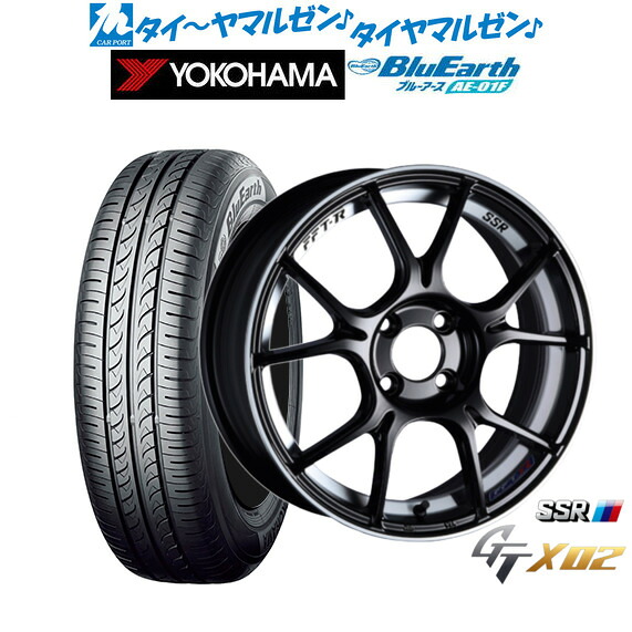 新品 サマータイヤ ホイール4本セットタナベ SSR GT X0216インチ 6.5Jヨコハマ BluEarth ブルーアース (AE-01F)205/55R16|カーポートマルゼン 店