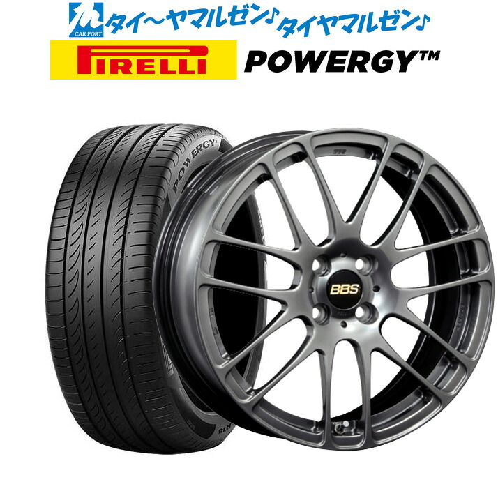 [ﾏﾗｿﾝ期間]P最大42倍&ｸｰﾎﾟﾝ配布 新品 サマータイヤ ホイール4本セット BBS JAPAN RE-L2 17インチ 7.0J ピレリ POWERGY (パワジー) 205/45R17
