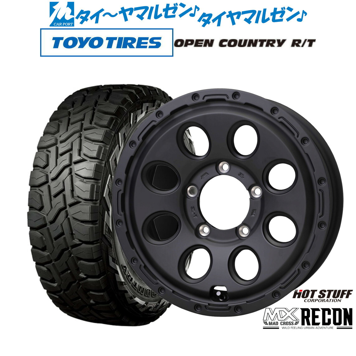 オフロード toyotires タイヤ オフロードタイヤ ホイール4本セット MID