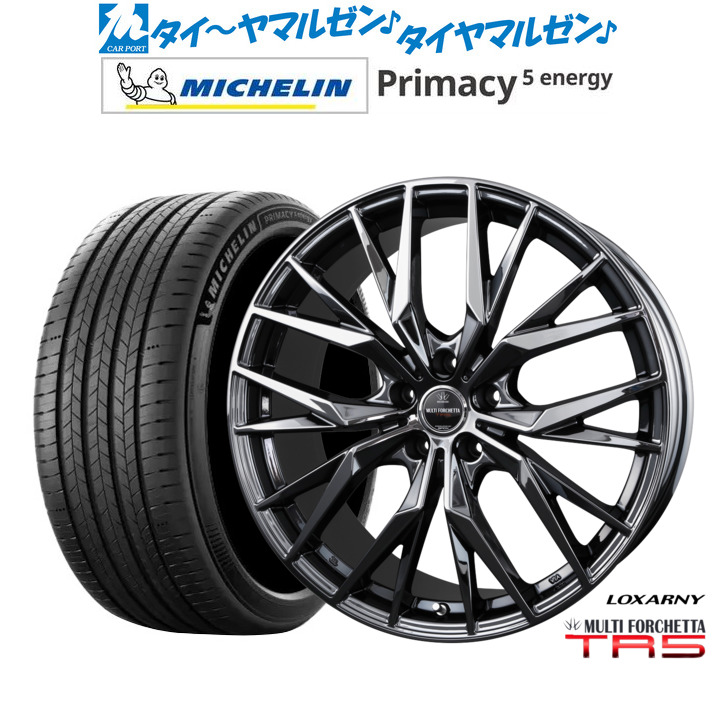 新品 サマータイヤ ホイール4本セットBADX ロクサーニ マルチフォルケッタ TR519インチ 8.0Jミシュラン プライマシー プライマシー5 energy255/50R19｜カーポートマルゼン 店