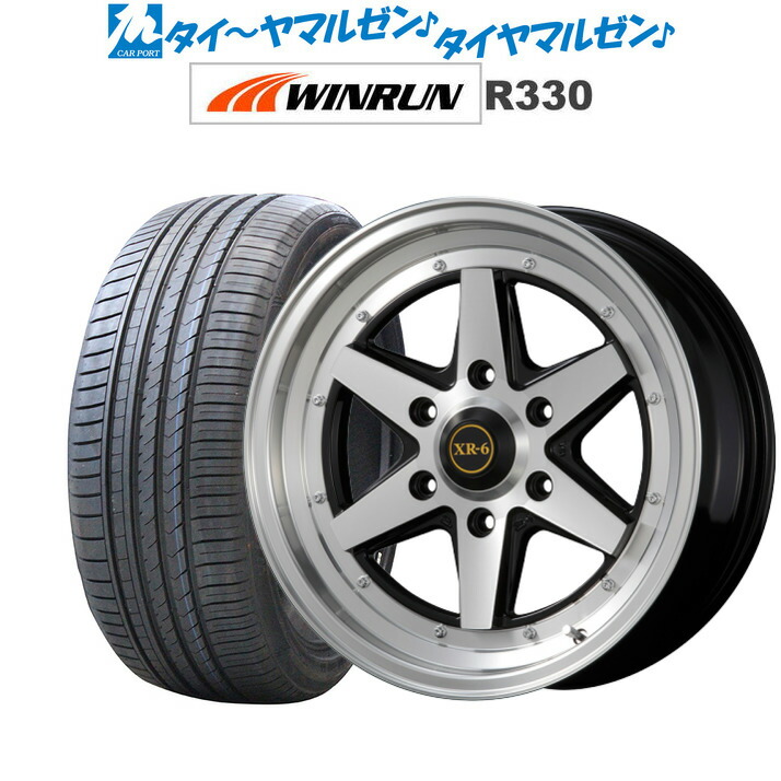 新品 サマータイヤ ホイール4本セット ファブレス ヴァローネ XR-6 (1P) 18インチ 6.5J WINRUN ウインラン R330 225/50R18 82,390円