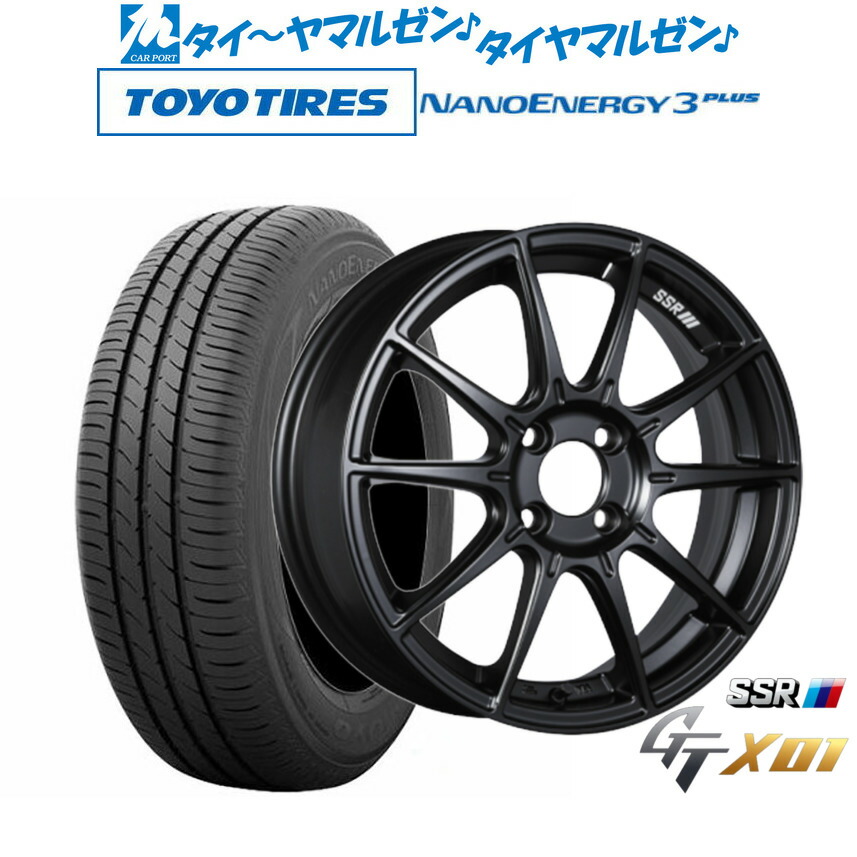 新品 サマータイヤ ホイール4本セット タナベ SSR GT X01 16インチ 6.5J トーヨータイヤ NANOENERGY ナノエナジー 3プラス 205/60R16