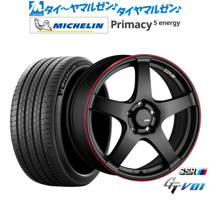 新品 サマータイヤ ホイール4本セットタナベ SSR GT V0117インチ 7.0Jミシュラン プライマシー プライマシー5 energy225/45R17｜カーポートマルゼン 店