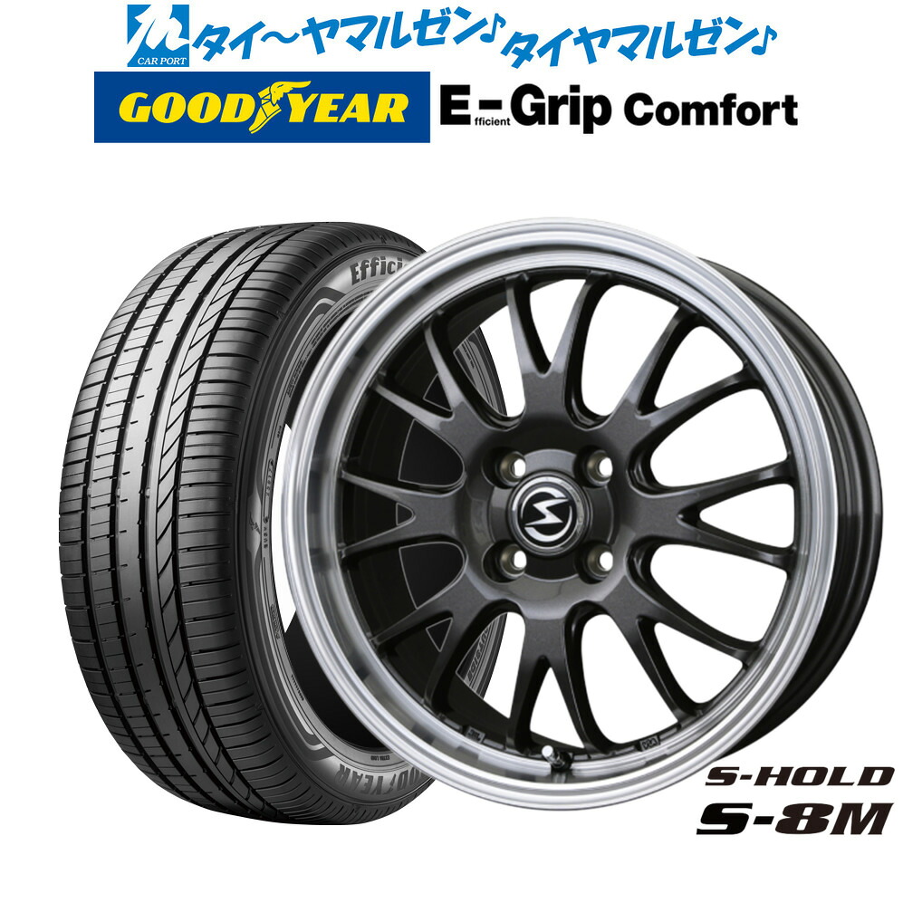 楽天市場】新品 サマータイヤ ホイール4本セットBADX エスホールド S 