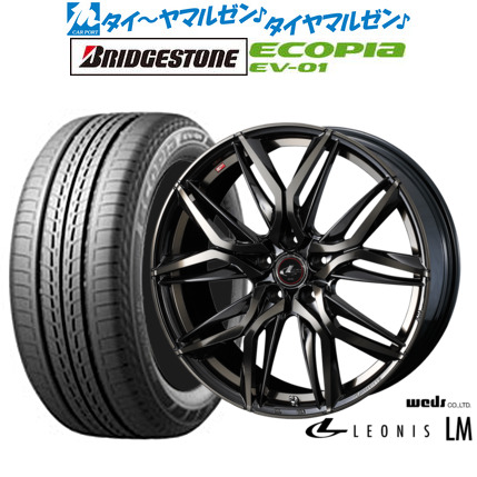 新品 サマータイヤ ホイール4本セット ウェッズ レオニス LM 16インチ 6.5J ブリヂストン ECOPIA エコピア EV-01 205/55R16