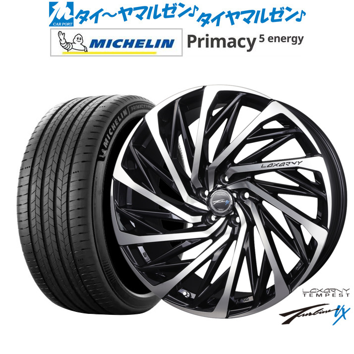 新品 サマータイヤ ホイール4本セットBADX ロクサーニ テンペストタービンVX20インチ 8.5Jミシュラン プライマシー プライマシー5 energy255/50R20｜カーポートマルゼン 店