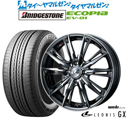 新品 サマータイヤ ホイール4本セット ウェッズ レオニス GX 16インチ 6.0J ブリヂストン ECOPIA エコピア EV-01 205/55R16 101,750円