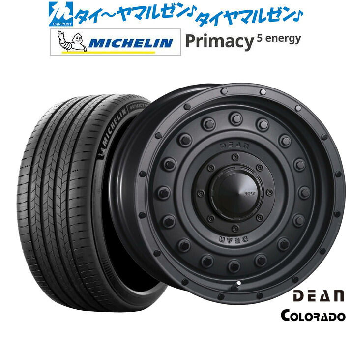 新品 サマータイヤ ホイール4本セットクリムソン ディーン コロラド16インチ 7.0Jミシュラン プライマシー プライマシー5 energy205/60R16｜カーポートマルゼン 店