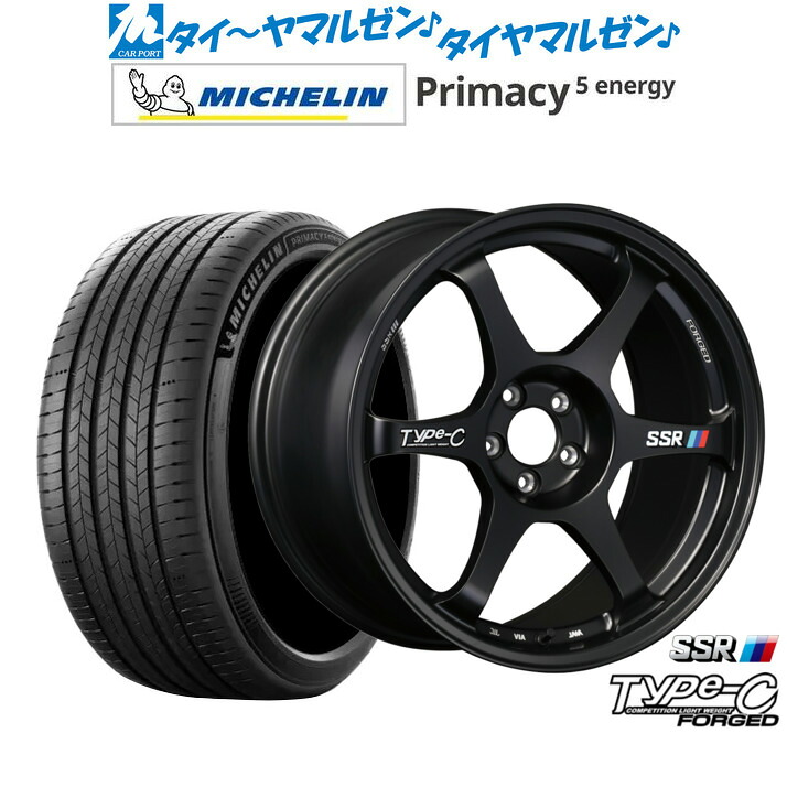 新品 サマータイヤ ホイール4本セットタナベ SSR Type-C FORGED18インチ 7.5Jミシュラン プライマシー プライマシー5 energy225/45R18｜カーポートマルゼン 店