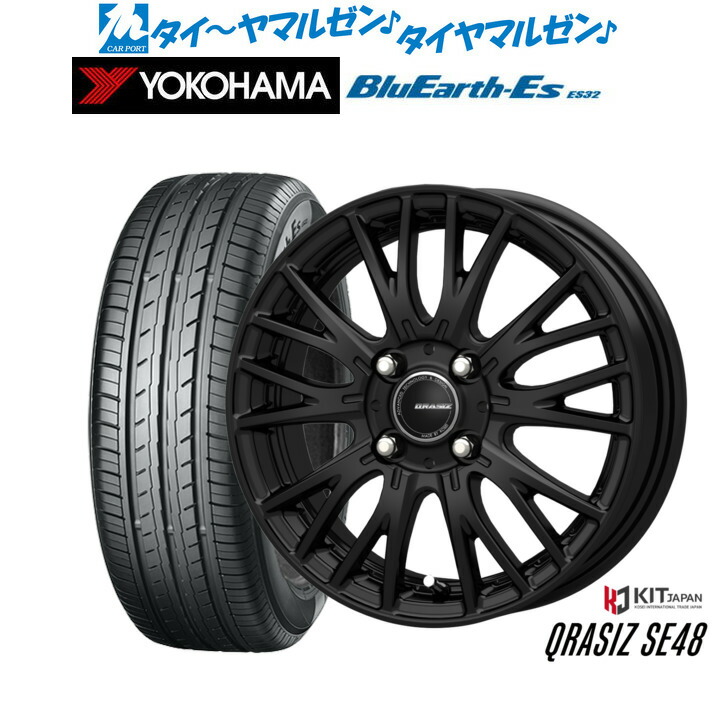 新品 サマータイヤ ホイール4本セット コーセイ クレイシズ SE48 16インチ 6.0J ヨコハマ BluEarth-ES ブルーアースイーエス ES32 205/45R16