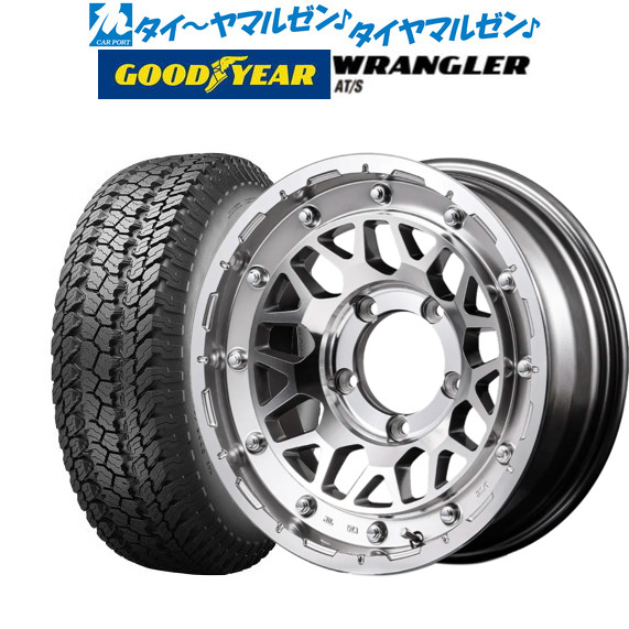 新品 サマータイヤ ホイール4本セットMID ナイトロパワー M29 スティンガー16インチ 5.5Jグッドイヤー ラングラー AT/S175/80R16｜カーポートマルゼン 店